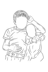 兄弟插画 