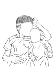 兄弟插画
