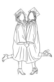 学士服学生