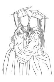 学士服学生 