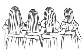 女大学生 