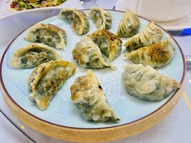 煎饺子