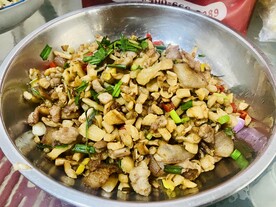 熏肉炒菜干