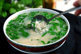 青菜疙瘩汤
