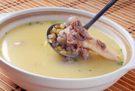 棒子骨豆汤