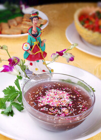 糟香芸豆羹