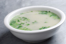 大禾糍粑青菜汤