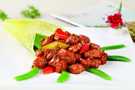 煎烧牛仔粒