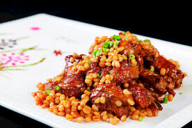 麦仁烧肉排