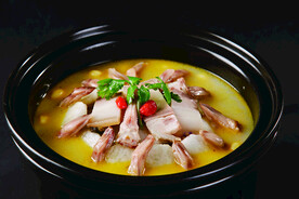 腩肉瓜脯炖鸭舌