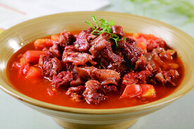 柿子炖牛肉