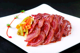 招牌带皮驴肉