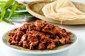 孜然羊肉卷饼 