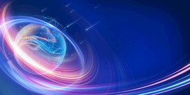 蓝色地球科技背景