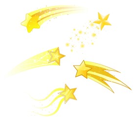 金色流星装饰