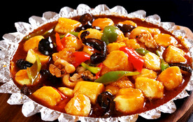 铁板豆腐
