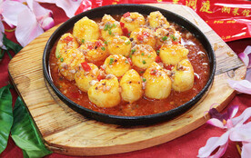 铁板豆腐