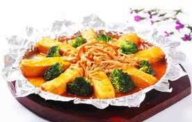 铁板豆腐