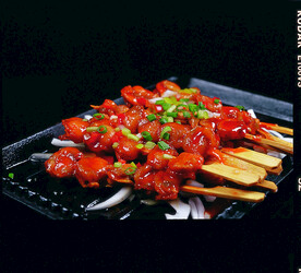铁板扇贝串