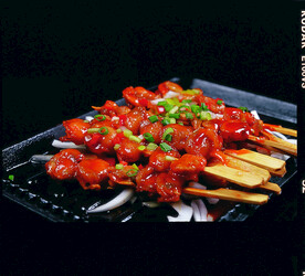 铁板扇贝串