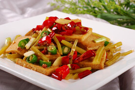 浆水杆煎豆腐