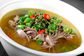 鲜虾鸡杂
