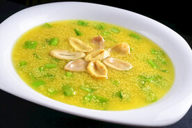 小米青菜鲍鱼