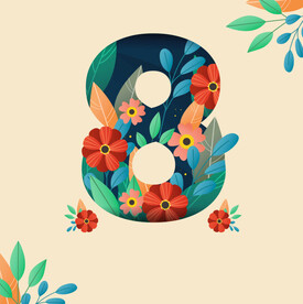 三八节logo