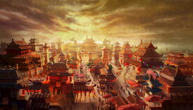 古风 传统建筑 山水风景 亭台