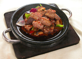 石板牛仔骨