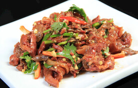 撕牛肉