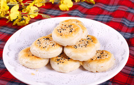 酥皮牛肉饼