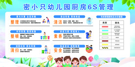 幼儿园厨房管理制度展板