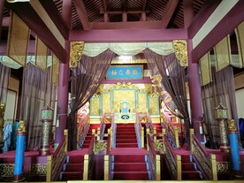 东平影视城龙椅
