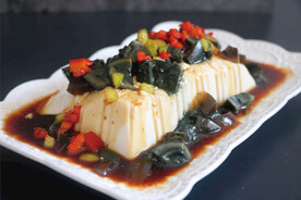 皮蛋豆腐 