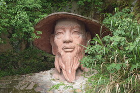  渔夫雕塑 
