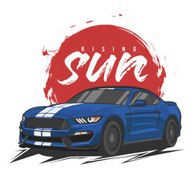 赛车插画