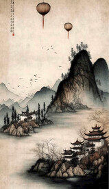 水墨城乡