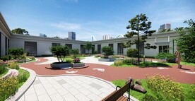 屋顶园林效果图