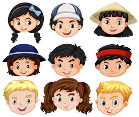 卡通小学生 