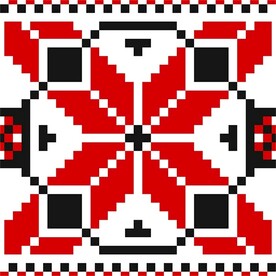 民族风花纹 