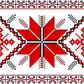 民族风花纹