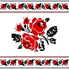 民族风花纹 