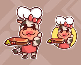 牛肉店logo