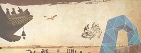 文化传承海报背景设计