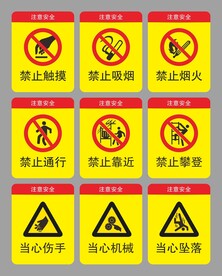 禁止标识牌