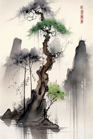 水墨江南