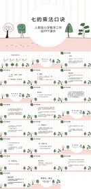 7的乘法口诀