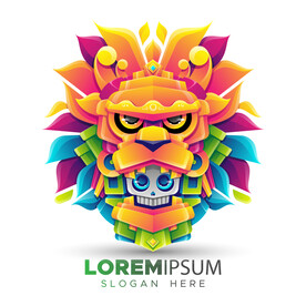 狮子矢量文件