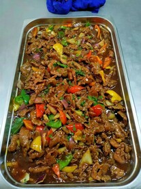 绝色双椒肉片